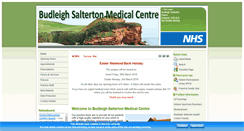 Desktop Screenshot of budleighsaltertonmedicalcentre.co.uk